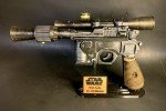 Star Wars Han Solo Blaster DL-44 Custom Prop 1:1 Replica With Stand | Cosplay