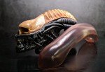 H.R Giger 14 inch alien head, display prop, resin replica hex3d