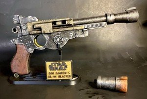 Star Wars Mandalorian IB-94 Blaster 1:1 Scale Replica Swappable Orange Muzzle