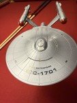 Star Trek U.S.S. Enterprise 1:1000Scale Set Prop Replica Model with lights