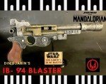 Star Wars Mandalorian IB-94 Blaster 1:1 Scale Replica Swappable Orange Muzzle