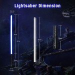US Star Wars Lightsaber Replica Rechargeable Metal Hilt Force FX Dueling Cosplay