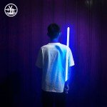 US Star Wars Lightsaber Replica Rechargeable Metal Hilt Force FX Dueling Cosplay