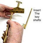 Willy Wonka Inventing Room Key Replica Prop