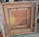 original art scifi sculpture "SPASTIC SPACE INVASION" WEIRD HORROR Statue SIGNED