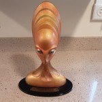 Rare Mission to Mars 1999/2000 Martian Statue Bust ILM Industrial Light Magic