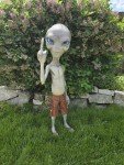 Paul The Alien Life Size Replica DIY Statue