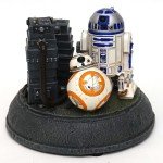 Disney Star Wars BB-8 R2-D2 Droids Light Up Motion Figurine Statue Themepark NEW