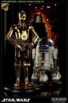 Sideshow collectibles statue c3po and r2d2 Sideshow Exclusive Version