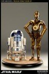 Sideshow collectibles statue c3po and r2d2 Sideshow Exclusive Version