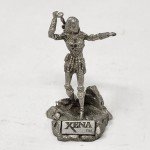 Xena Warrior Princess Sword Pewter Statue Figure  3.5" Comstock Creations