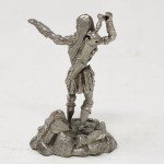 Xena Warrior Princess Sword Pewter Statue Figure  3.5" Comstock Creations