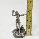 Xena Warrior Princess Sword Pewter Statue Figure  3.5" Comstock Creations