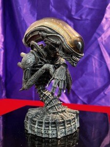 2001 Alien Palisades Toys Mini Resin Bust Figure Statue Not Predator SS