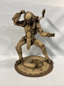 Vtg Predator Collectible 14” Fish Bone Statue Rare. *Read Description* Only One