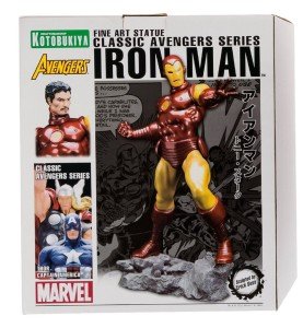 New/Sealed Kotobukiya Iron Man Fine Art Statue Classic Series Avengers Marvel