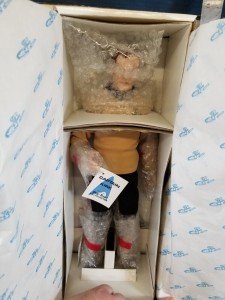 Star Trek Captain Kirk Porcelain 14½" Tall Doll Action Figure Statue NIB