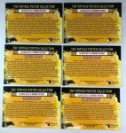 2010 BREYGENT MOVIE POSTERS CLASSIC SCI-FI POSTERS  - SET OF SIX 1C TO 6C