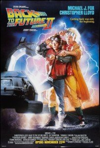 80s Sci Fi Classic Back to The Future Part 2 Movie Poster Picture Photo 24x36