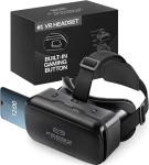 FEEBZ 3D VR Headset for Kids 2.0 + Android Remote - for iPhone & Android Phones | with 3D VR Videos & Apps Links | Virtual Reality Goggles Set for Beginners