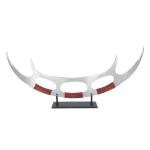Massive 4 Ft. Replica Klingon Bat'Leth Sword Star Trek  With Stand HK 8216