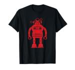 Retro Robot Nerd Vintage Sci-fi T-Shirt