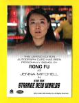 Star Trek Strange New Worlds Season 2 Autograph Rong Fu as Lt. Jenna Mitchell