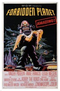 HSE Forbidden Planet Movie Poster Directed by Fred M. Wilcox Sci-Fi Cult 1956 24x36