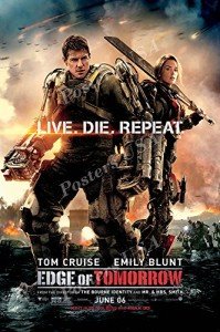 PremiumPrints Edge of Tomorrow Movie Poster (24" x 36") - Sci-Fi Action, Unframed, Glossy Finish