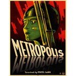 Metropolis Sci-Fi Movie Ad Unframed Wall Art Print Poster Home Decor Premium