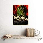 Metropolis Sci-Fi Movie Ad Unframed Wall Art Print Poster Home Decor Premium