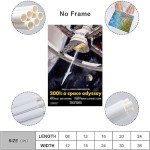 Bankie 2001 A Space Odyssey Sci-fi Movie Posters Decorative Room Aesthetic Bedroom Decor Wall Art Office Home Decor Festival Best Gift For Family Friends 12x18inch(30x45cm) Unframe-styl