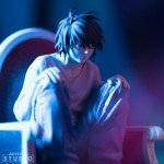 ABYSTYLE Studio Death Note Detective L SFC Collectible PVC Figure 5.5" Tall Statue Anime Manga Figurine Home Room Office Décor Gift
