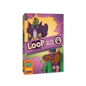 The Loop The Fur Brigade Card Game Expansion | Sci-Fi Strategy Game | Cooperative Game for Adults and Kids | Ages 12+ | 1-4 Players | Avg. Playtime 50-75 Minutes | Made by Pandasaurus Games