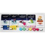 Sinister Fish Games: Moon - A Lunar Competitive Sci-Fi Board Game, A Pick & Pass Base-Building Game for 1-5 Players, Ages 10+