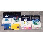 Sinister Fish Games: Moon - A Lunar Competitive Sci-Fi Board Game, A Pick & Pass Base-Building Game for 1-5 Players, Ages 10+