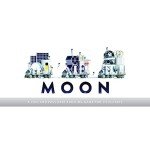 Sinister Fish Games: Moon - A Lunar Competitive Sci-Fi Board Game, A Pick & Pass Base-Building Game for 1-5 Players, Ages 10+