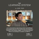 The Learning System by Jun Yuh | Your Everyday Tool for a Transformed Learning Experience | Discover Academic Success | Black