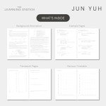 The Learning System by Jun Yuh | Your Everyday Tool for a Transformed Learning Experience | Discover Academic Success | White
