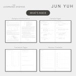 The Learning System by Jun Yuh | Your Everyday Tool for a Transformed Learning Experience | Discover Academic Success | Black