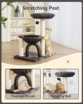 Hoopet Multi-Level Cat Tree with Scratching Posts