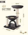 Hoopet Multi-Level Cat Tree with Scratching Posts