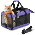 Conlun Airline Approved Cat Carrier - Purple