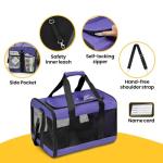Conlun Airline Approved Cat Carrier - Purple