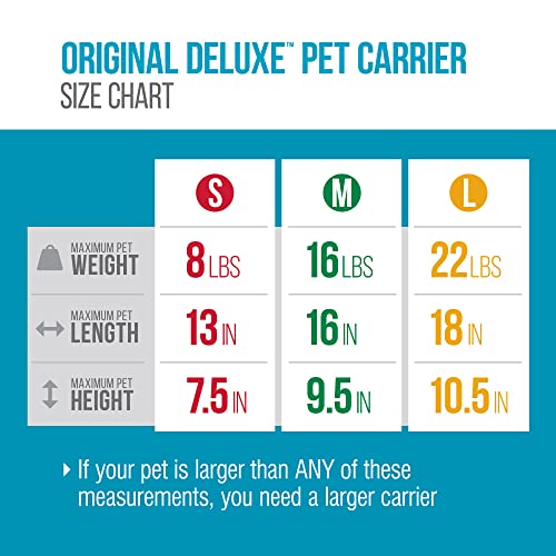 Sherpa Pet Carrier: Airline Approved - Black Lattice (Large)