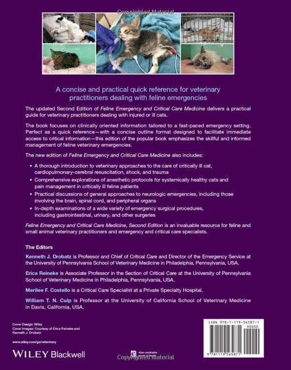 Emergency Care Medicine for Cats