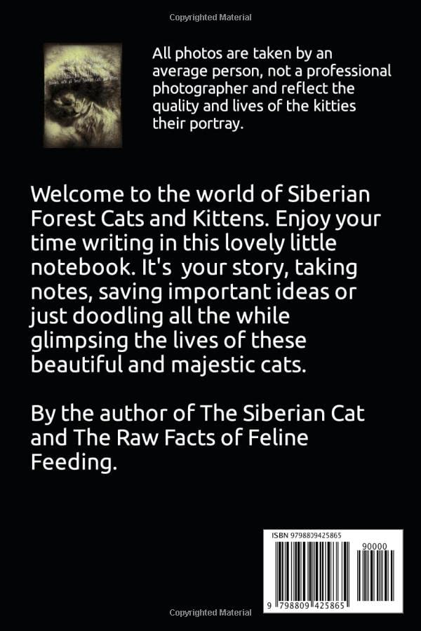 Siberian Cats Journal: 80 pages, lined (Diary, Notebook)