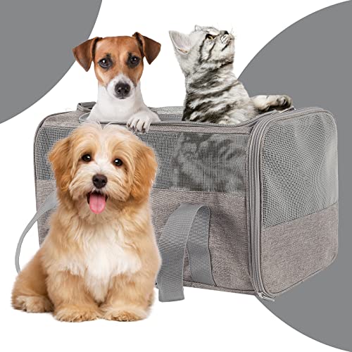 Soft Sided Cat Carrier Bag, Airline Approved (Medium)
