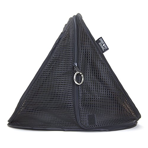 Foldable Travel Cat Carrier - Blue/Brown