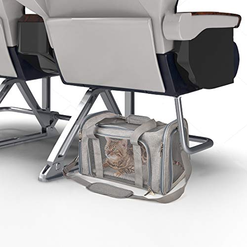 Henkelion Collapsible Cat Carrier - Grey